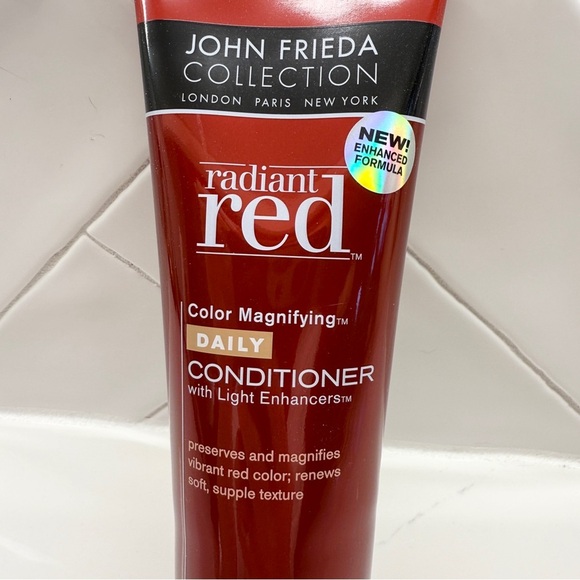 John Frieda Radiant Red Conditioner for Color Treated Hair 8.3 oz Red Hair NEW - Picture 3 of 7